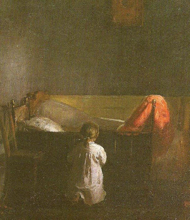 Anna Ancher aftenbon France oil painting art